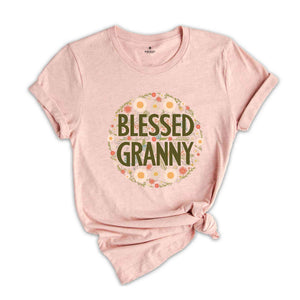 Blessed Granny Shirt, Blessed Granny Floral Shirt, Floral Shirt, Granny Shirt, Grandmother Shirt, New Grandmother Shirt, Gigi Shirt