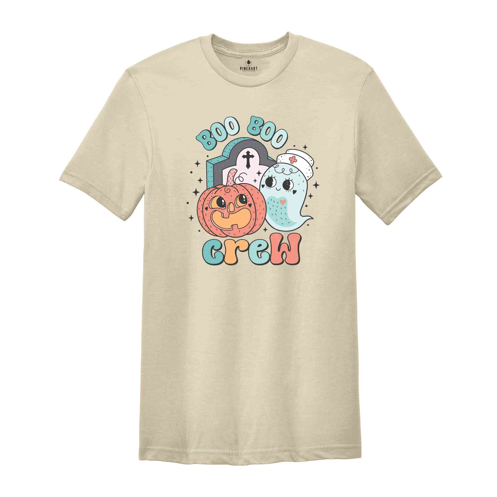 Boo Boo Crew Shirt, Halloween Nurse Shirt, Halloween Shirt, Nurse Halloween Shirt, Retro Nurse Shirt, Nurse Life Shirt, Nurse Shirt