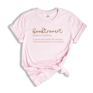Booktrovert Shirt, Gift for Book Lover Shirts, Reading Shirt, Bookish Shirts, Teacher Tshirt, Definition Shirts, Librarian Shirt