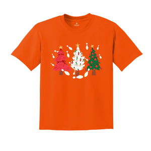 Bowling Christmas Tree Shirt, Bowling Lover Tee, Just A Girl Who Loves Bowling, Christmas Gifts For Bowling Lover, Christmas Outfit