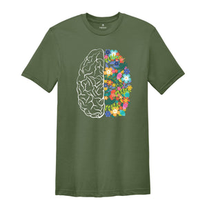 Brain Anatomy Shirt, Funny Nurse Tee, Women Nursing School Shirt, Nursing Student T-Shirt, Gift for Nurse, Brain Shirt
