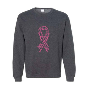 Breast Cancer Awareness Sweatshirt, Hope Sweater, Pink Ribbon Cancer , Cancer Survivor Sweatshirt, Mental Health