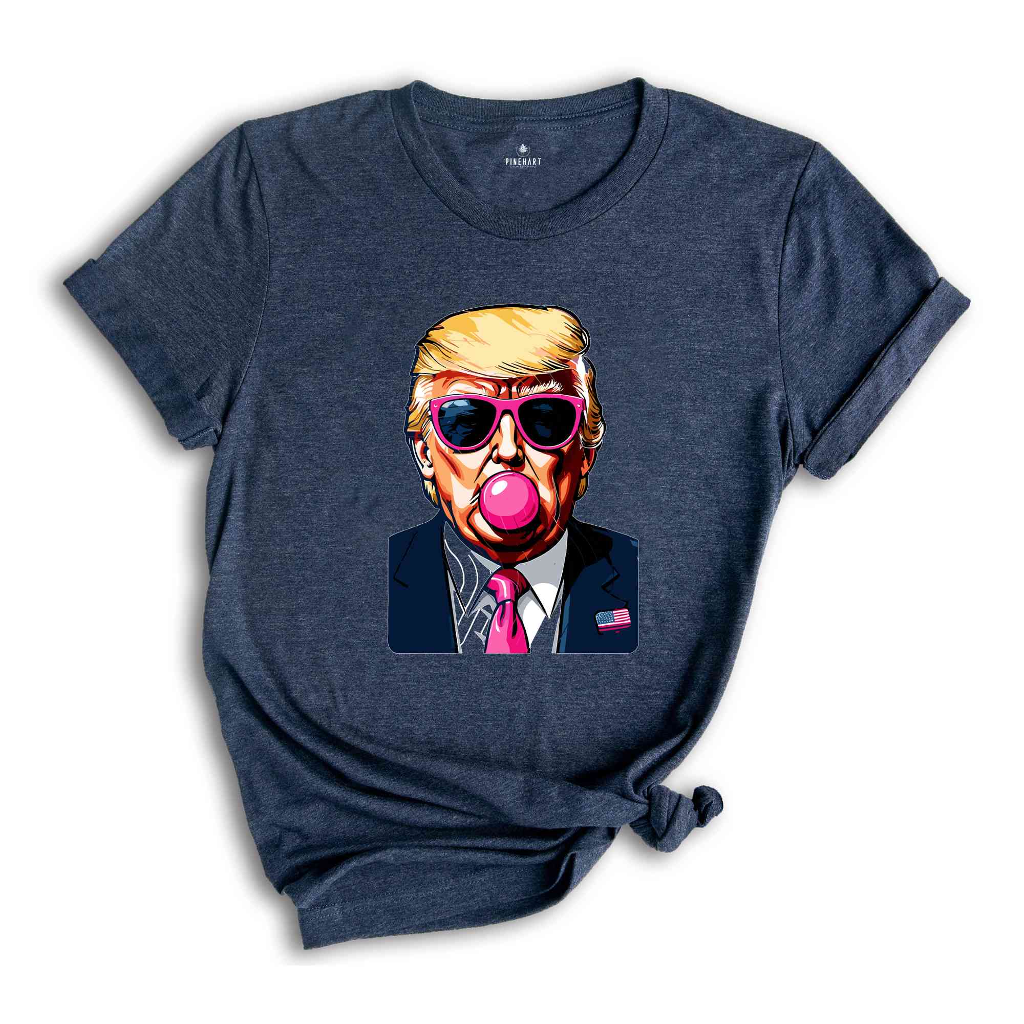 Bubble Gum Trump Shirt, Trump 2025 Shirt, Vote for Trump Shirt, Political Shirt, Election Day Shirt, Make America Great Again Tee