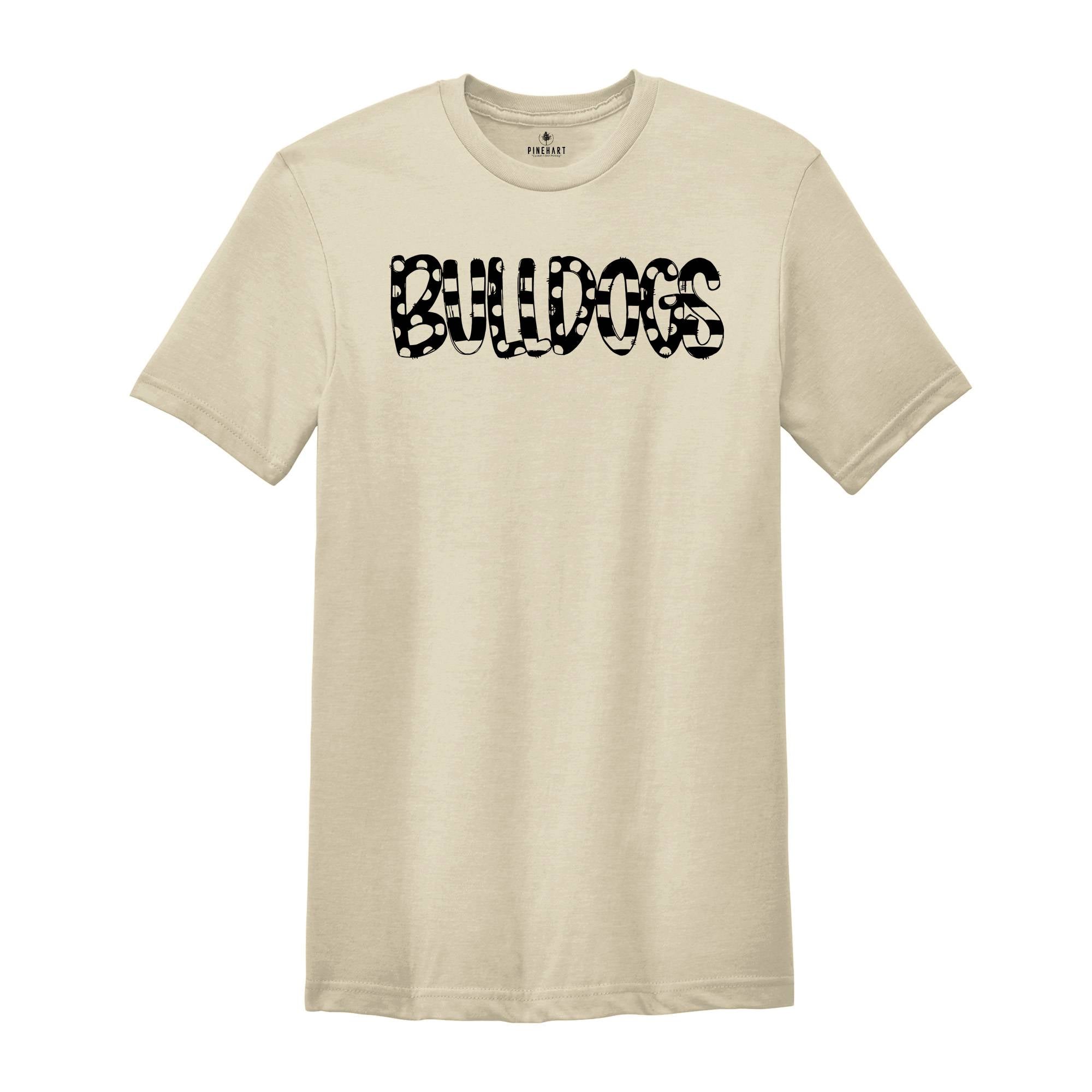 Bulldogs Team Mascot Shirt, Bulldogs Team Shirt, Bulldogs Football Tee, Bulldogs Fan Shirt, Bulldogs School Shirt