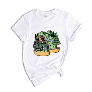 Camping Shirt, Wild Life Shirt, Hiking T-Shirt, Campfire Shirt, Mountain Shirt, Travel Shirt, Adventure Shirt