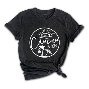 Cancun 2024 Shirt, Cancun Lover T-Shirt, Cancun Fan, Cancun Beach Shirt, Cancun Holiday Shirt, Summer Beach Shirt, Cancun Summer