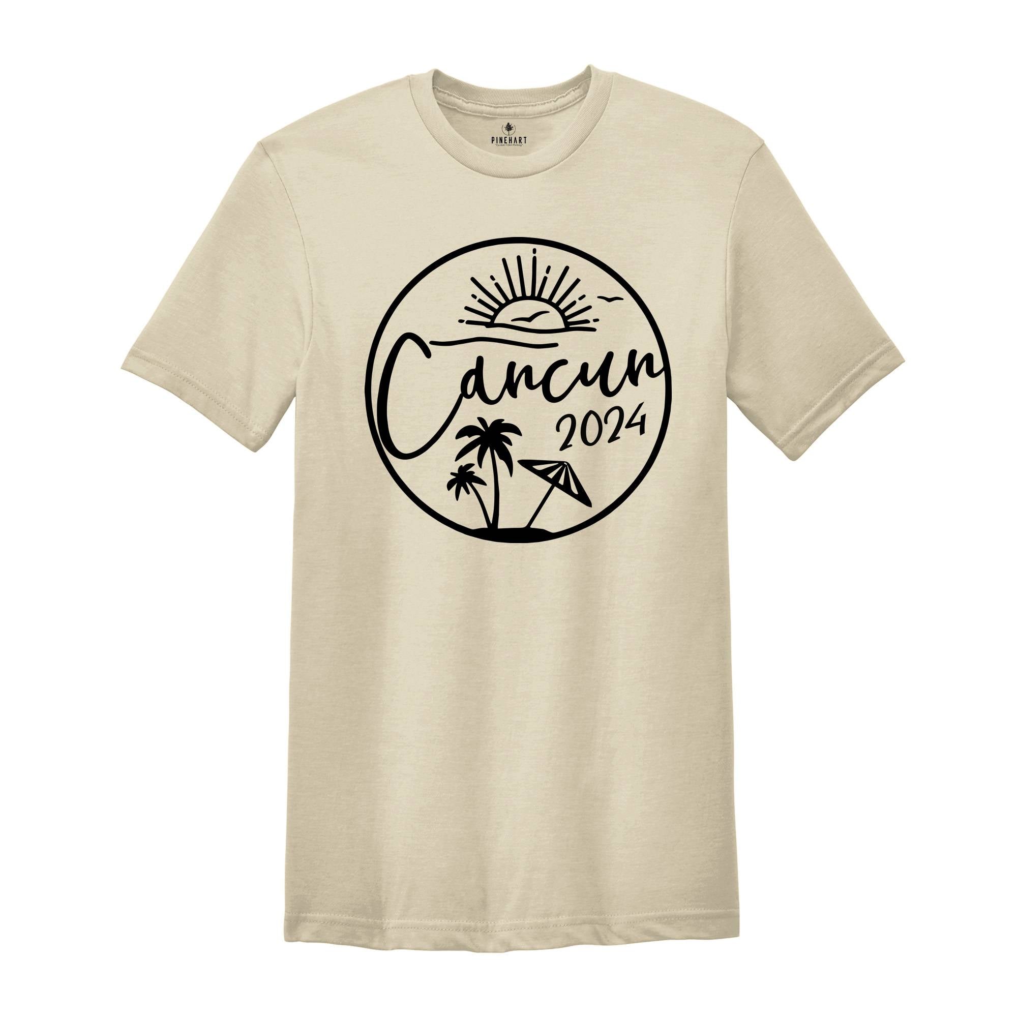 Cancun 2024 Shirt, Cancun Lover T-Shirt, Cancun Fan, Cancun Beach Shirt, Cancun Holiday Shirt, Summer Beach Shirt, Cancun Summer