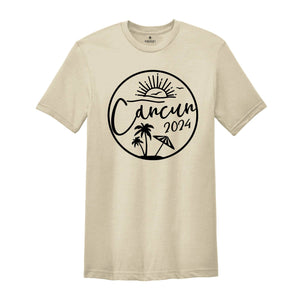 Cancun 2024 Shirt, Cancun Lover T-Shirt, Cancun Fan, Cancun Beach Shirt, Cancun Holiday Shirt, Summer Beach Shirt, Cancun Summer