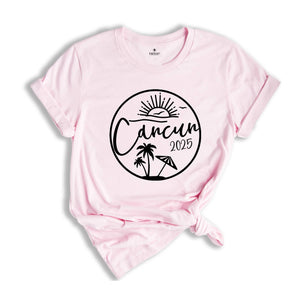 Cancun 2025 Shirt, Cancun Lover T-Shirt, Cancun Fan, Cancun Beach Shirt, Cancun Holiday Shirt, Summer Beach Shirt, Cancun Summer