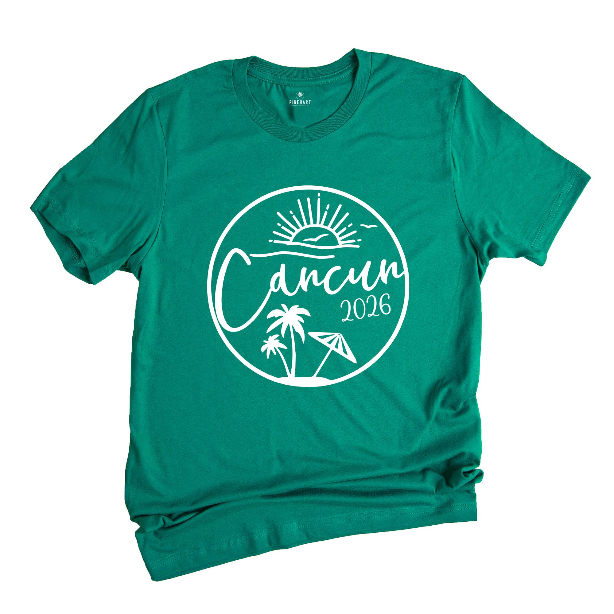 Cancun 2026 Shirt, Cancun Lover T-Shirt, Cancun Fan, Cancun Beach Shirt, Cancun Holiday Shirt, Summer Beach Shirt, Cancun Summer
