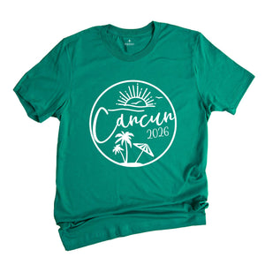 Cancun 2026 Shirt, Cancun Lover T-Shirt, Cancun Fan, Cancun Beach Shirt, Cancun Holiday Shirt, Summer Beach Shirt, Cancun Summer