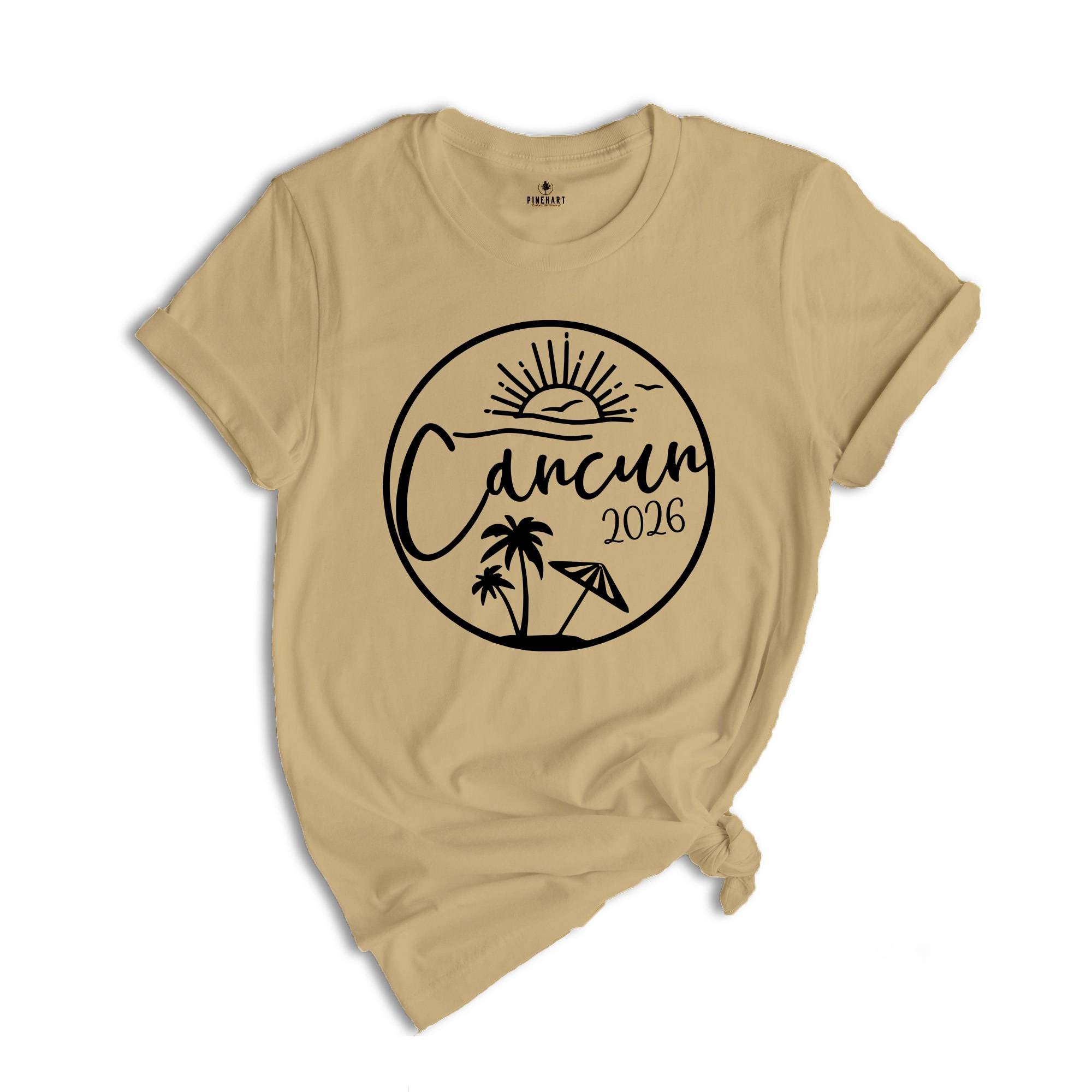 Cancun 2026 Shirt, Cancun Lover T-Shirt, Cancun Fan, Cancun Beach Shirt, Cancun Holiday Shirt, Summer Beach Shirt, Cancun Summer