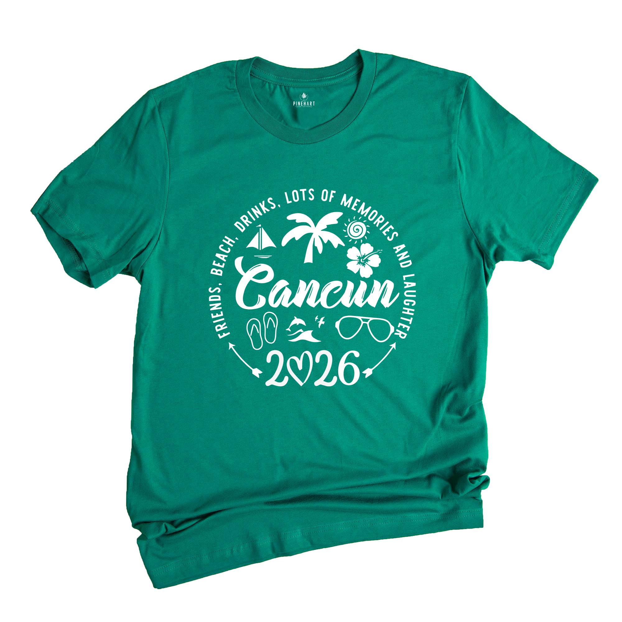Cancun 2026 Shirt, Cancun Lover T-Shirt, Cancun Fan, Cancun Beach Shirt, Cancun Holiday Shirt, Summer Beach Shirt, Cancun Summer