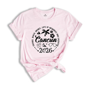 Cancun 2026 Shirt, Cancun Lover T-Shirt, Cancun Fan, Cancun Beach Shirt, Cancun Holiday Shirt, Summer Beach Shirt, Cancun Summer