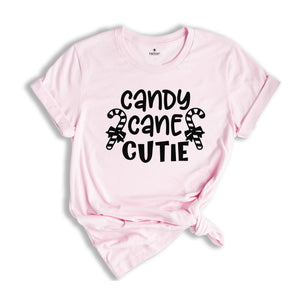 Candy Cane Cutie Shirt, Cute Christmas Shirt, Christmas Sweatshirt, Christmas Family Tee, Xmas Party Shirt, Candy Cane Gift