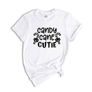 Candy Cane Cutie Shirt, Cute Christmas Shirt, Christmas Sweatshirt, Christmas Family Tee, Xmas Party Shirt, Candy Cane Gift