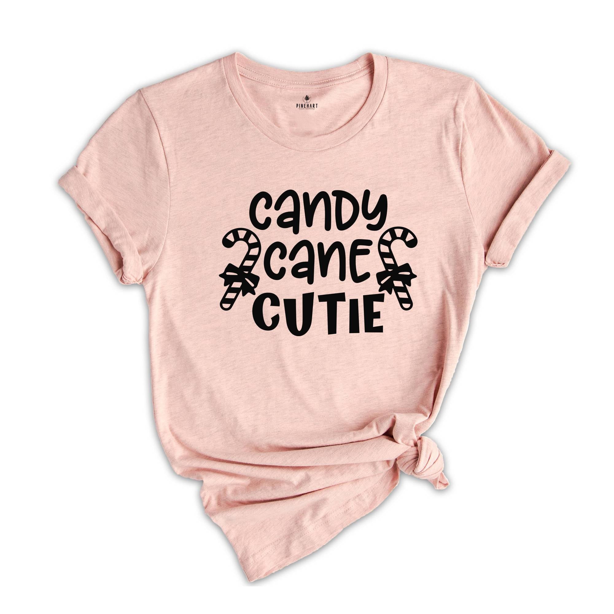 Candy Cane Cutie Shirt, Cute Christmas Shirt, Christmas Sweatshirt, Christmas Family Tee, Xmas Party Shirt, Candy Cane Gift
