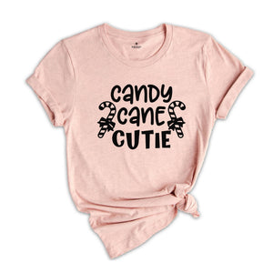 Candy Cane Cutie Shirt, Cute Christmas Shirt, Christmas Sweatshirt, Christmas Family Tee, Xmas Party Shirt, Candy Cane Gift