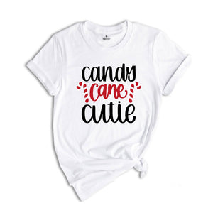 Candy Cane Cutie Shirt, Funny Christmas Shirt Kids, Christmas Shirt, Holiday Shirt, Merry Christmas, Family Matching Shirt, Christmas Gift