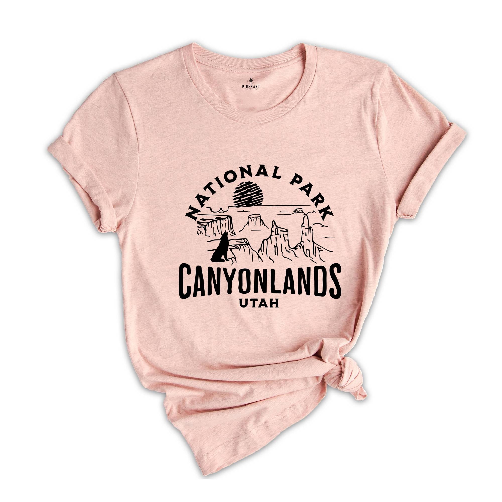 Canyonlands National Park Utah Shirt, Canyonlands T-Shirt, Nature Lover Tee, Explore Shirt, Adventure Shirt, Outdoor Tee,Welcome Adventure