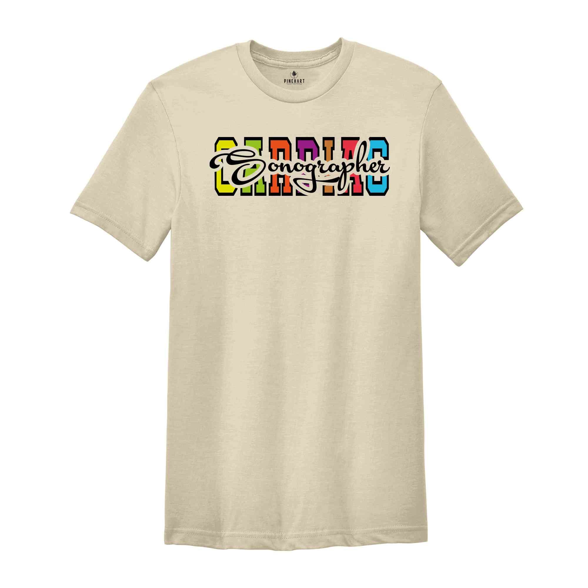 Cardiac Sonographer Shirt, Rad Technologist Shirt, Ultrasound Technologist T-Shirt, Sonography Graduate Tee, Radiologic Tech Shirt