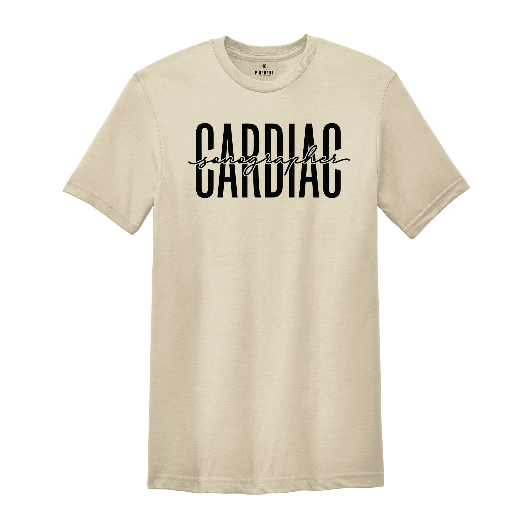 Cardiac Sonographer Shirt, Ultrasound Technologist T-Shirt, Sonography Graduate Tee, Rad Technologist, Radiologic Tech Shirt