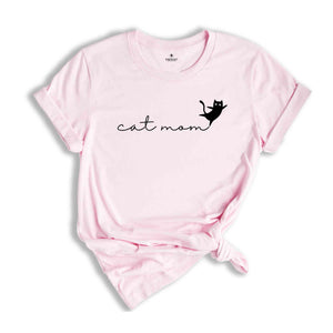 Cat Mom Shirt, Cat Dad Shirt, Cute Shirt, Black Kitty Shirt, Gift for Cat Lover, Cat Mama Shirt, Cat Lover Shirt