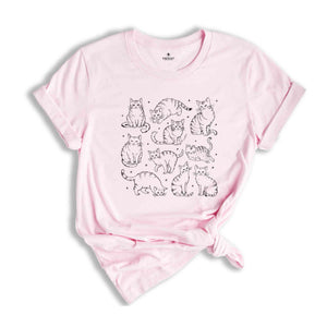 Cats Shirt, Cat Lover Gift, Funny Cat Shirt, Cat Mama Shirt, Gift For Mom, Cute Cat Shirt, Cat Shirt, Animal Lover Shirt