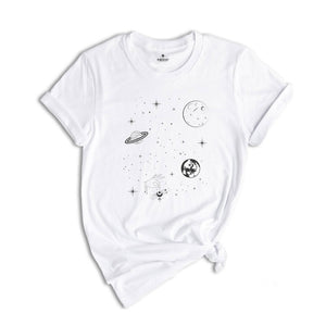 Celestial Shirt, Astrology Shirt, Spiritual Shirt, Aesthetic Shirt, Moon Shirt, Mystical Shirt, Moon Phase Shirt, Astronomy Shirt