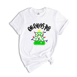Chemist Tree Shirt. Oh Chemist Tree. Christmas. Chemistry Geekery. Chemistry Shirt. Chemistry Gift, Christmas Science Tee