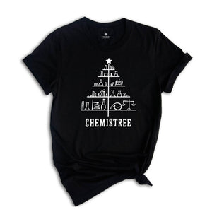 Chemistree Christmas Shirt, Happy New Year Tee, Christmas School T-shirt, Chemistry Teacher Shirt