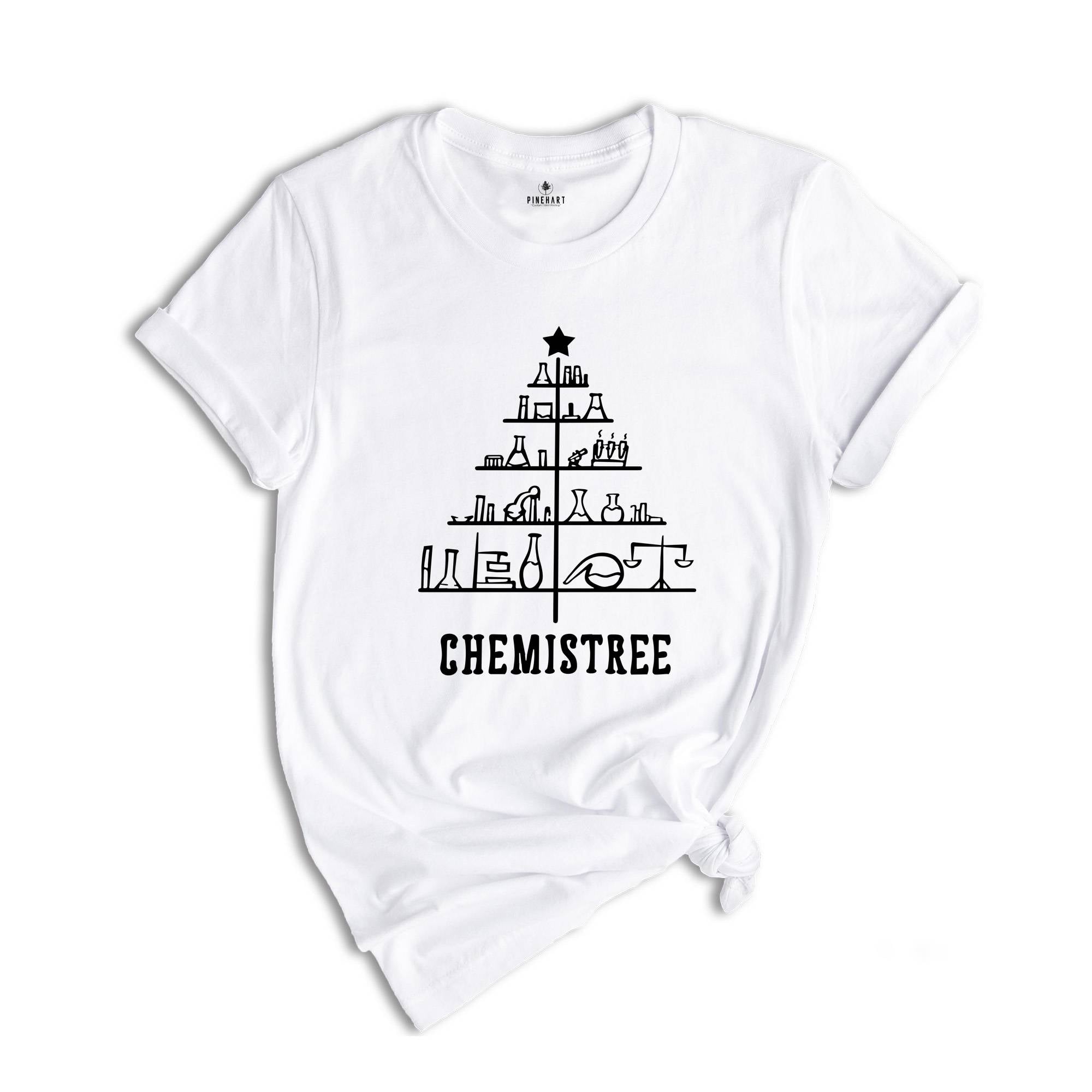Chemistree Christmas Shirt, Happy New Year Tee, Christmas School T-shirt, Chemistry Teacher Shirt