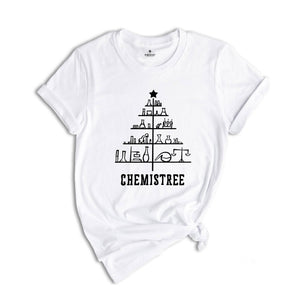 Chemistree Christmas Shirt, Happy New Year Tee, Christmas School T-shirt, Chemistry Teacher Shirt