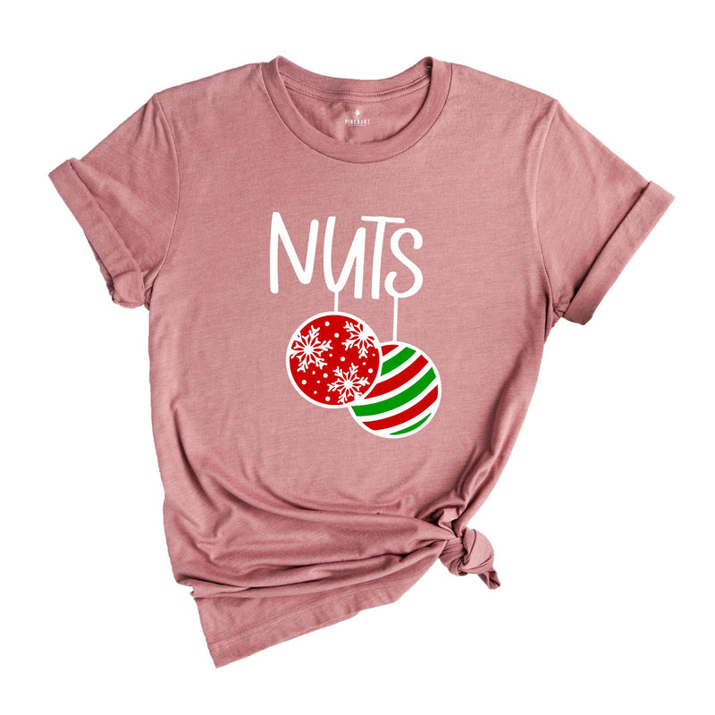 Chest Nuts Couples Christmas Shirts, Couple Christmas Shirts, Couple Sweaters, Funny Christmas Shirt, Matching Christmas Shirts