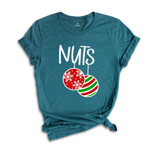 Chest Nuts Couples Christmas Shirts, Couple Christmas Shirts, Couple Sweaters, Funny Christmas Shirt, Matching Christmas Shirts