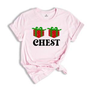 Chest Nuts Couples Christmas Shirts, Couple Christmas Shirts, Couple Sweaters, Funny Christmas Shirt, Matching Christmas Shirts