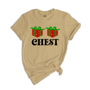 Chest Nuts Couples Christmas Shirts, Couple Christmas Shirts, Couple Sweaters, Funny Christmas Shirt, Matching Christmas Shirts
