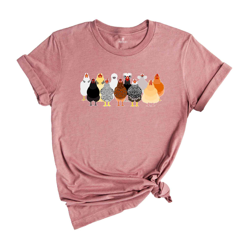 Chicken Shirt, Chicken Lover Tshirt, Women Chicken Gift Love Chickens Tee, Animal Sweatshirt, Funny Farmer Farm Tee