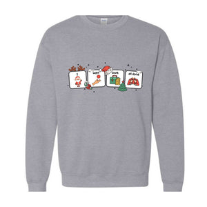 Christmas ABA Sweatshirt, Special Education Teacher, Speech Therapis Hoodie, Behavior Tech Sweatshirt, Behavior Analyst Sweater