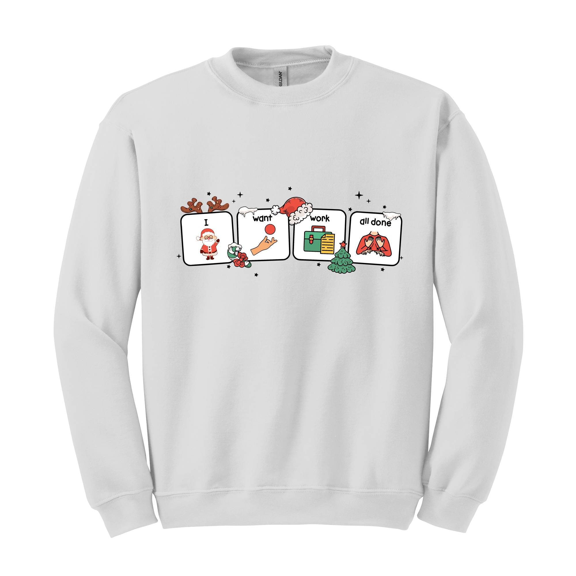 Christmas ABA Sweatshirt, Special Education Teacher, Speech Therapis Hoodie, Behavior Tech Sweatshirt, Behavior Analyst Sweater