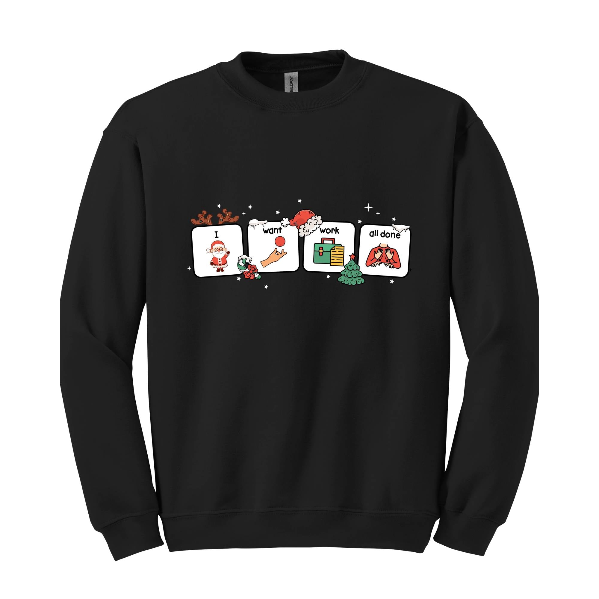 Christmas ABA Sweatshirt, Special Education Teacher, Speech Therapis Hoodie, Behavior Tech Sweatshirt, Behavior Analyst Sweater