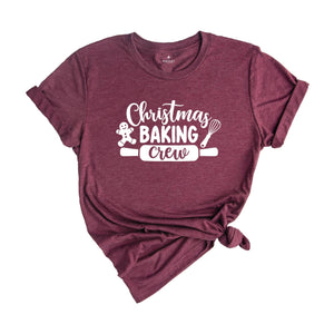 Christmas Baking Crew Shirt, Cookie Baking T-Shirt, Christmas Family Baking, Cookie Eating Crew Shirt, Holiday Apparel