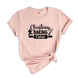 Christmas Baking Crew Shirt, Cookie Baking T-Shirt, Christmas Family Baking, Cookie Eating Crew Shirt, Holiday Apparel