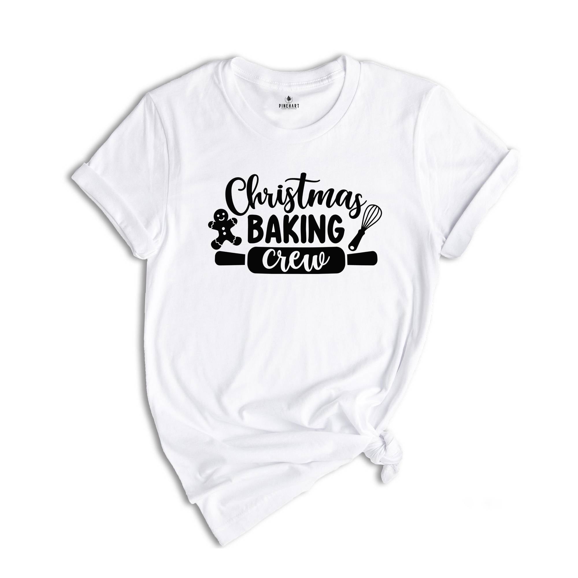 Christmas Baking Crew Shirt, Cookie Baking T-Shirt, Christmas Family Baking, Cookie Eating Crew Shirt, Holiday Apparel