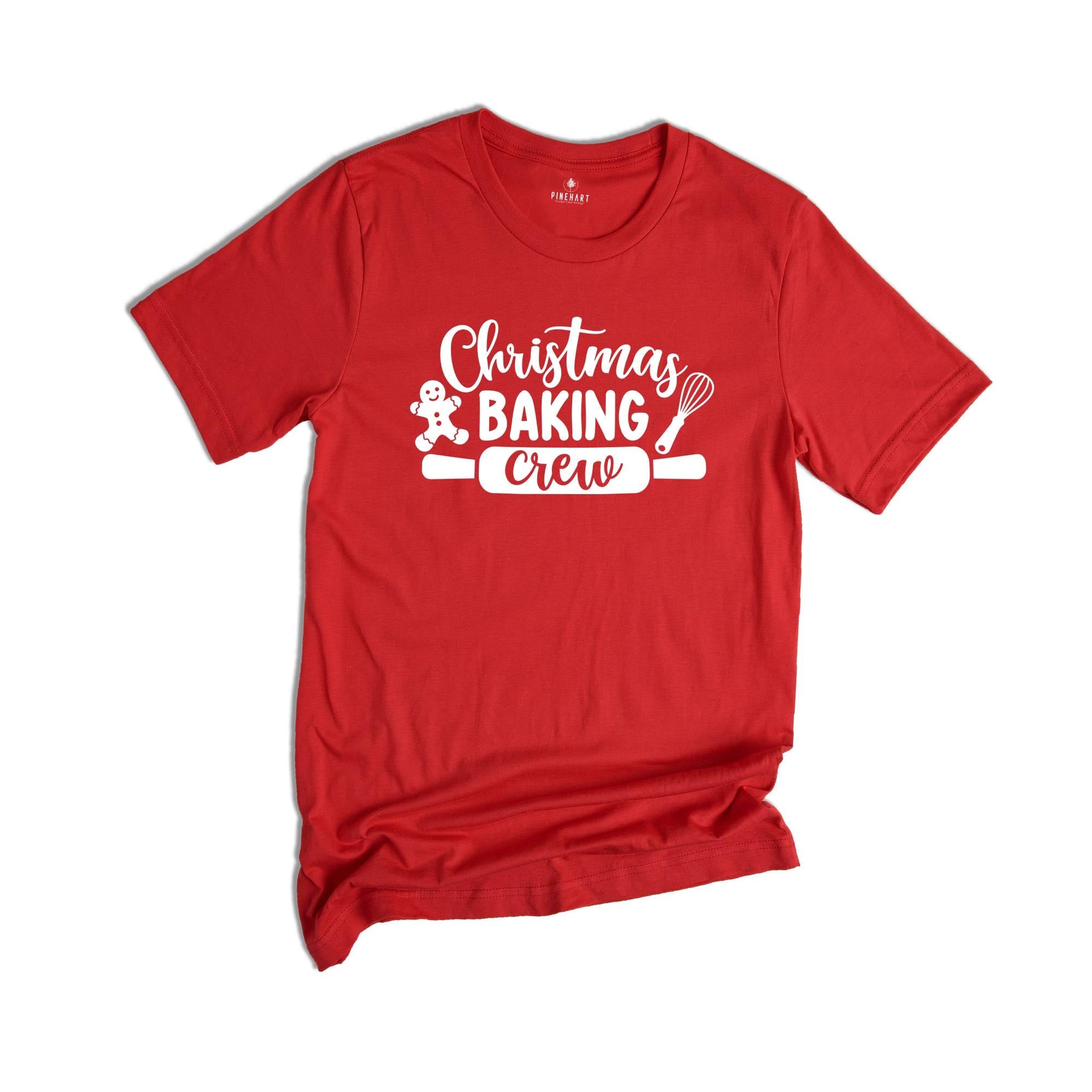 Christmas Baking Crew Shirt, Cookie Baking T-Shirt, Christmas Family Baking, Cookie Eating Crew Shirt, Holiday Apparel