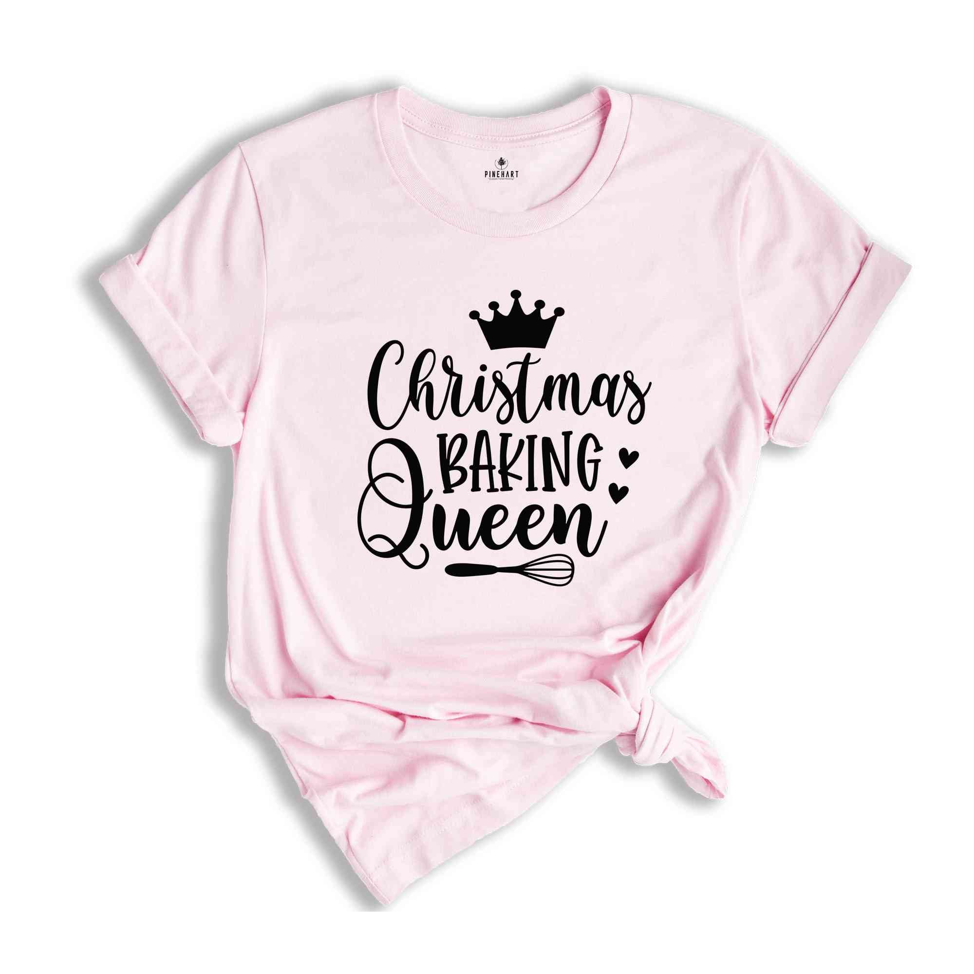 Christmas Baking Queen Shirt, Cute Christmas Shirt, Christmas Sweatshirt, Baking Crew Shirt, Christmas Cookies, Christmas Party