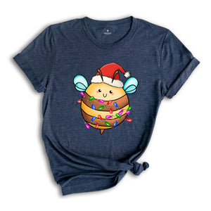 Christmas Bee T-Shirt, Christmas Kids Shirt, Children's Christmas Tee, Family Christmas Shirt, Christmas Gifts, Cute Christmas Costume