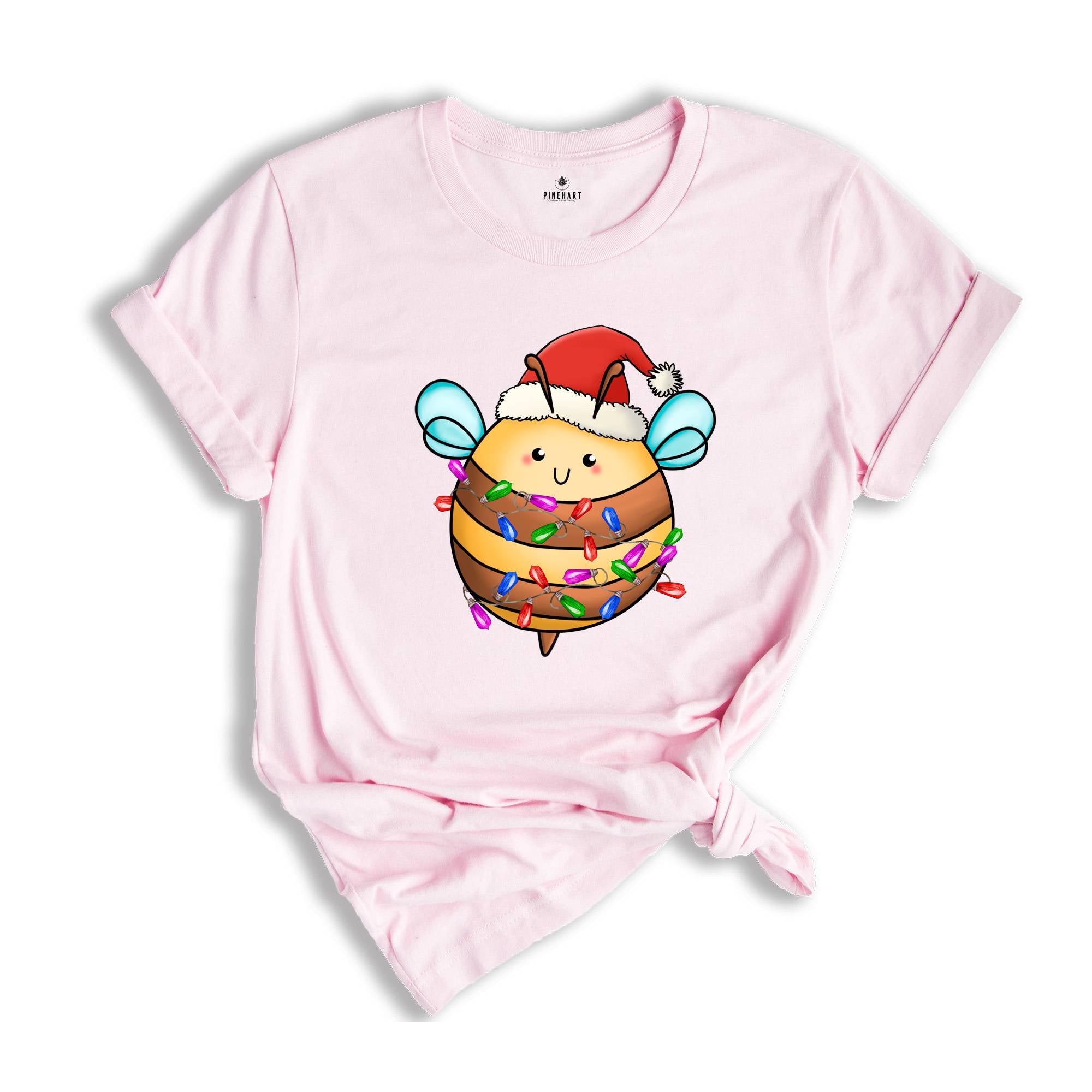 Christmas Bee T-Shirt, Christmas Kids Shirt, Children's Christmas Tee, Family Christmas Shirt, Christmas Gifts, Cute Christmas Costume