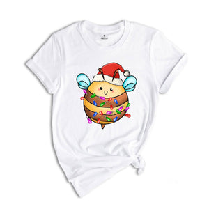 Christmas Bee T-Shirt, Christmas Kids Shirt, Children's Christmas Tee, Family Christmas Shirt, Christmas Gifts, Cute Christmas Costume