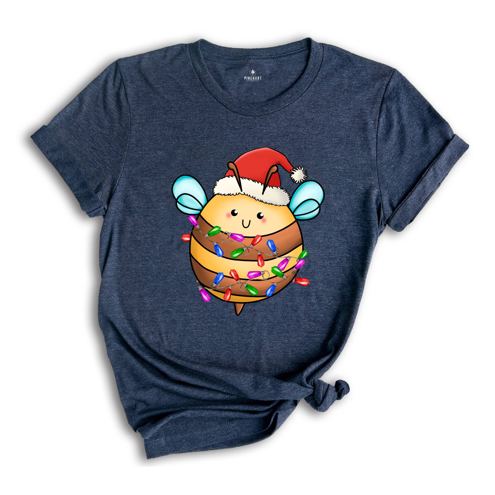 Christmas Bee T-Shirt, Christmas Kids Shirt, Children's Christmas Tee, Family Christmas Shirt, Christmas Gifts, Cute Christmas Costume